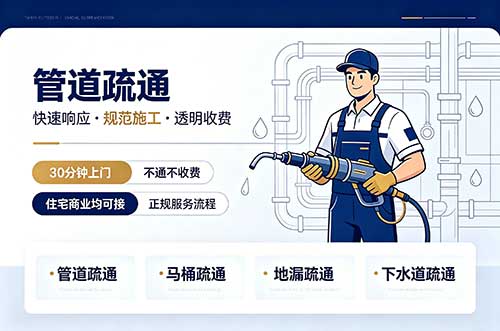 白山管道疏通