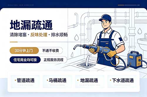 白山地漏疏通