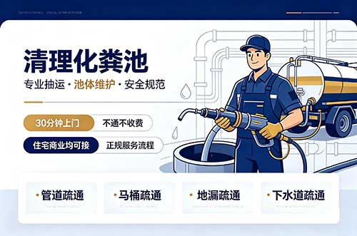 白山清理化粪池